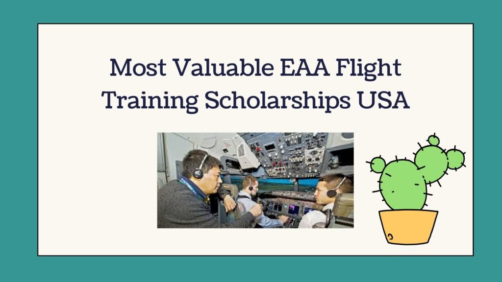 Most Valuable EAA Flight Training Scholarships USA 2024