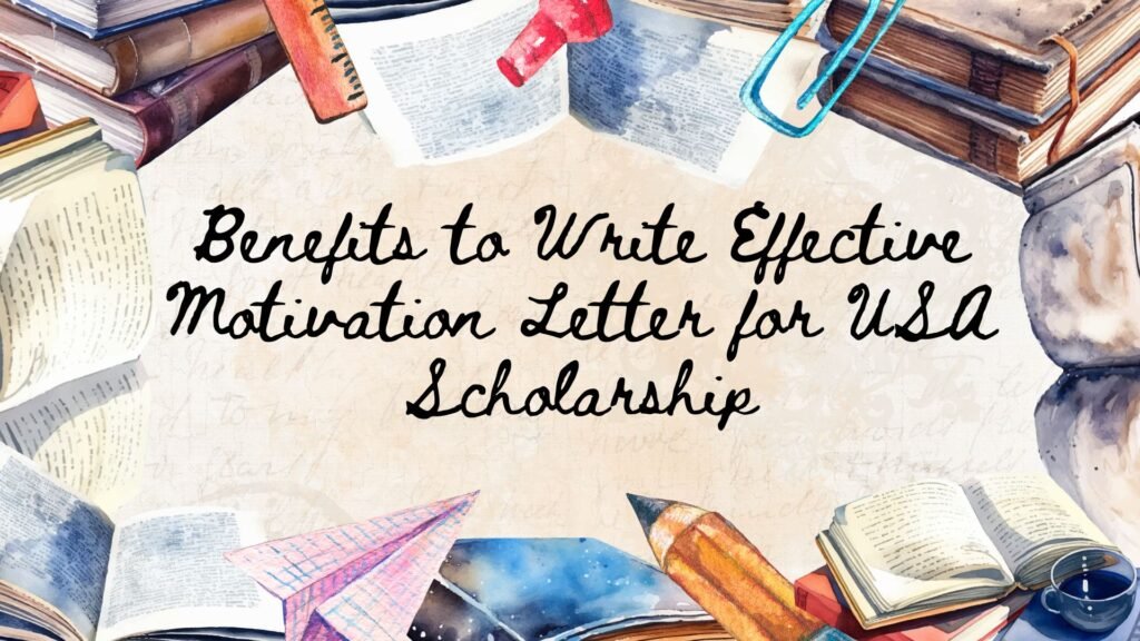 How to Write an Effective Motivation Letter for USA Scholarship 2025